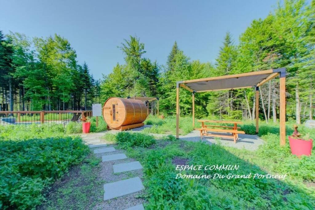 Nouveau - Chalet Moderne - Spa, Piscine & Sauna! Pont-Rouge Eksteriør bilde